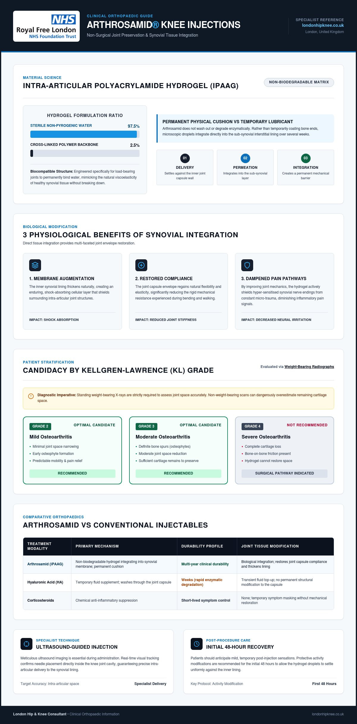 Arthrosamid Knee Injections: The 2026 Patient Guide